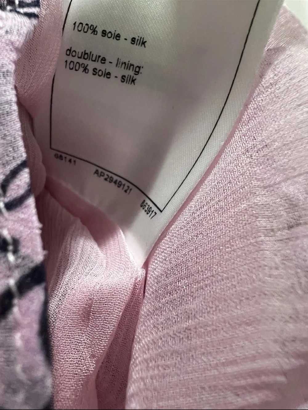 CHANEL lilac slip